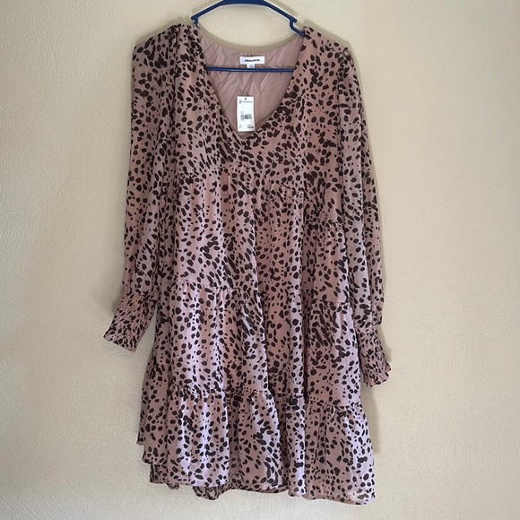 NWT, mittoshop long sleeve mini dress, Size Small - Picture 1 of 5